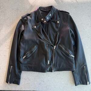 AllSaints Klyn Biker Leather Motorcycle Jacket